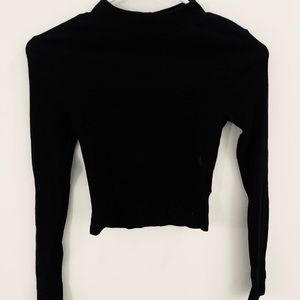 H & M Long sleeve Crop top